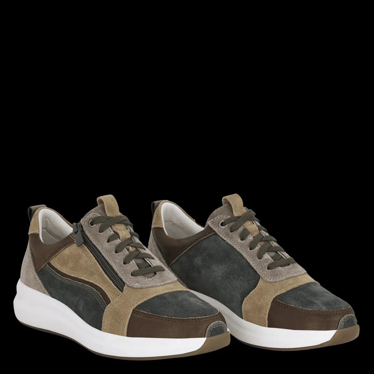 Women Green Comfort Ivy Isma Old Front Green