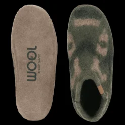 Women Green Comfort Wool Everest