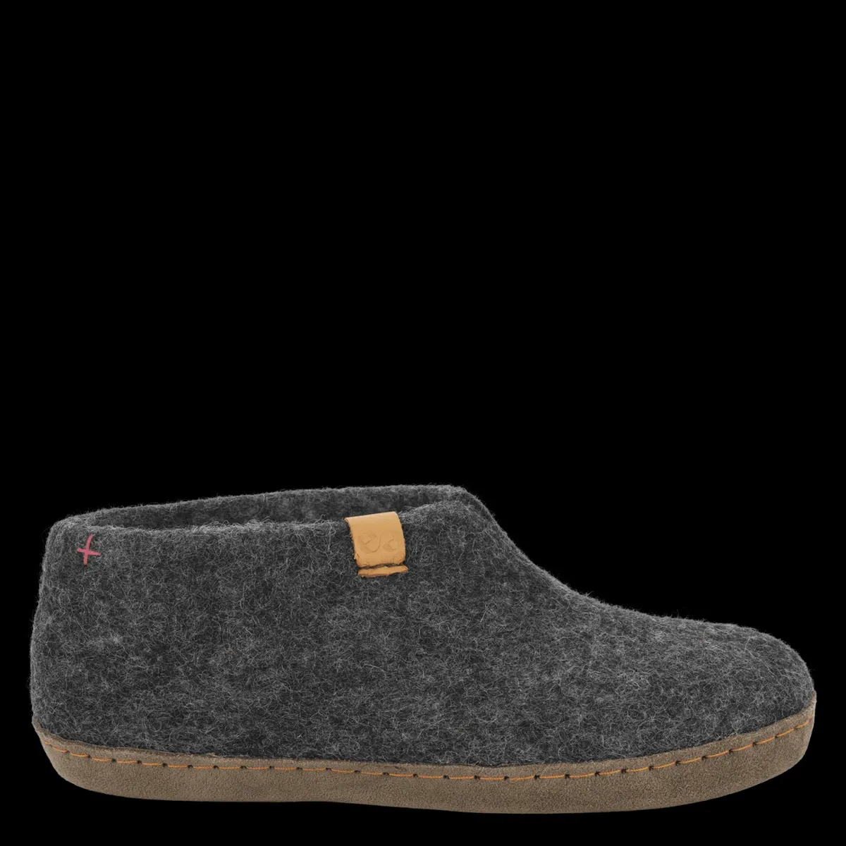 Men Green Comfort Wool Mera Anthracite Grey