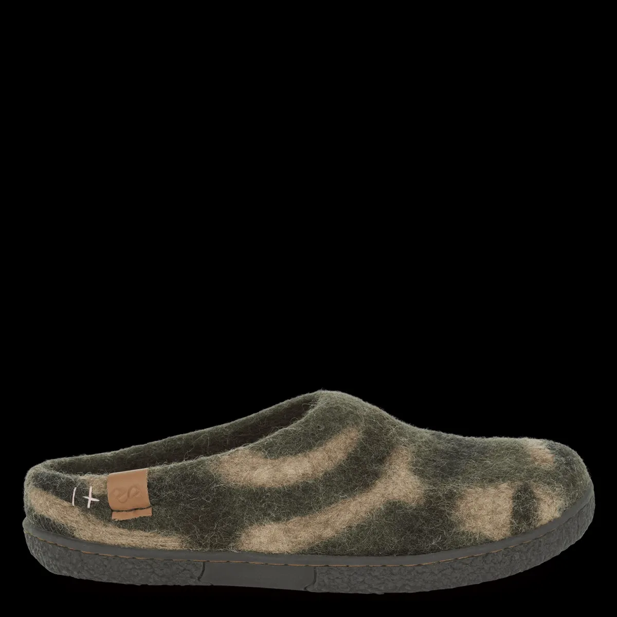 Women Green Comfort Wool Tibet