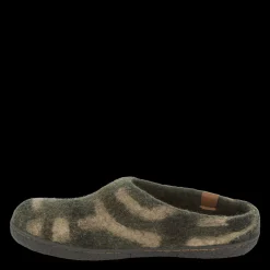 Women Green Comfort Wool Tibet