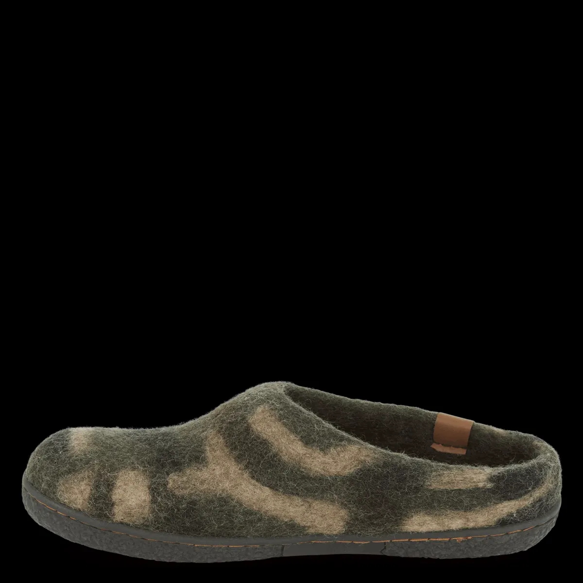 Women Green Comfort Wool Tibet