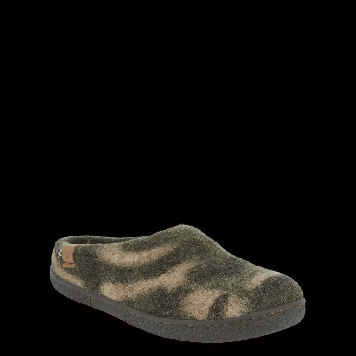 Women Green Comfort Wool Tibet