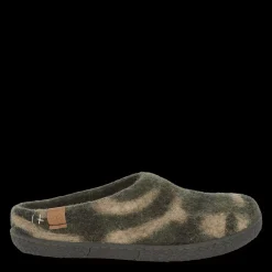 Men Green Comfort Wool Tibet