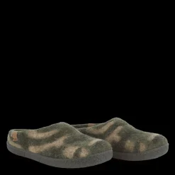 Men Green Comfort Wool Tibet